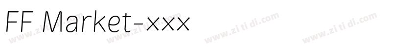FF Market字体转换